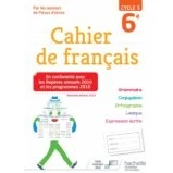 Imagen de Cahier De Français 6e Cycle 3