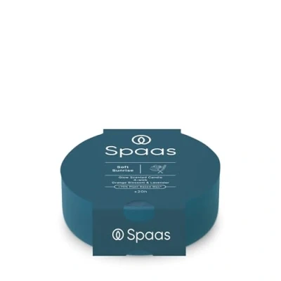 Imagen de Spaas Glow Vela perfumada de 4 mechas, 20 h, aroma Soft Sunrise