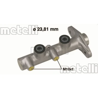Imagen de METELLI 05 0586 Cilindro Maestro de Freno 23,81 Aluminio HYUNDAI: Matrix