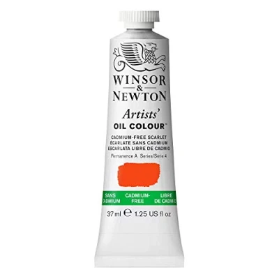Imagen de Winsor &amp; Newton Artists Pintura al Óleo, 37 ML, Rojo (Escarlata Libre de Cadmio)