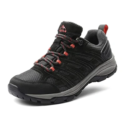 Imagen de NORTIV 8 Zapatos de Senderismo para Mujer, Malla Transpirable Ligeros, Trabajo al Aire Libre,Size 40,Negro,SNHS222W E