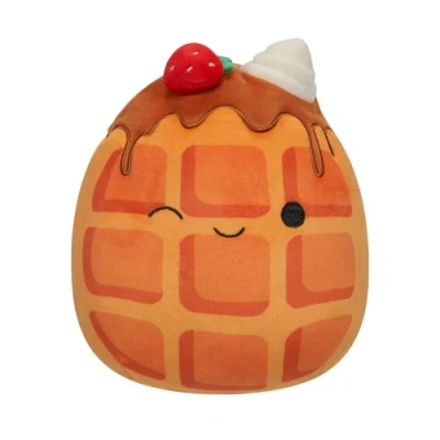 Imagen de Squishmallows SQCR05376 Weaver The Waffle con Fresas y Crema Batida, Multicolor