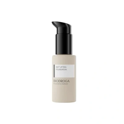 Imagen de BIODROGA Bioscience Institute Base de maquillaje Lifting 360 SPF 15 30 ml 02 Sand con protección UV, tez impecable, sin gluten, parabenos, silicona