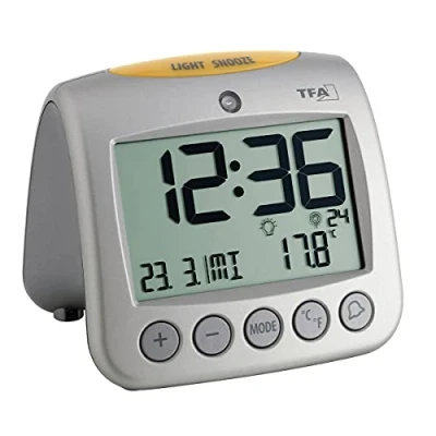 Imagen de TFA Reloj Despertador Digital con termómetro