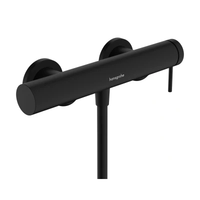 Imagen de hansgrohe Tecturis S, grifo de ducha visto para 1 función, monomando ducha, mezclador negro mate