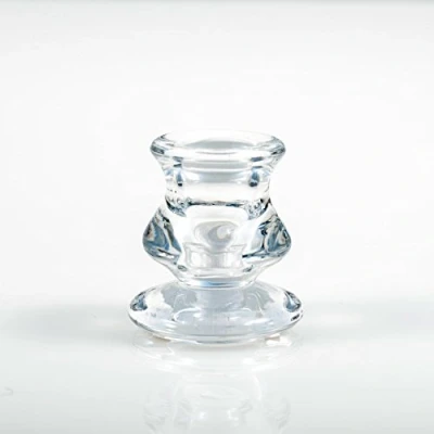 Imagen de Pajoma 13693 Vela Soporte Micha, Cristal, Altura 5,5 cm