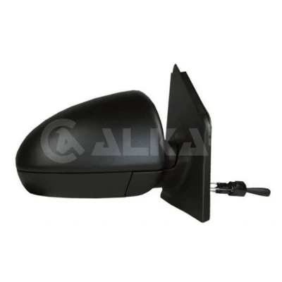 Imagen de Espejo retrovisor Alkar 6138009 derecha imprimado Ajuste por cable, convexo SMART: Fortwo II Coupé
