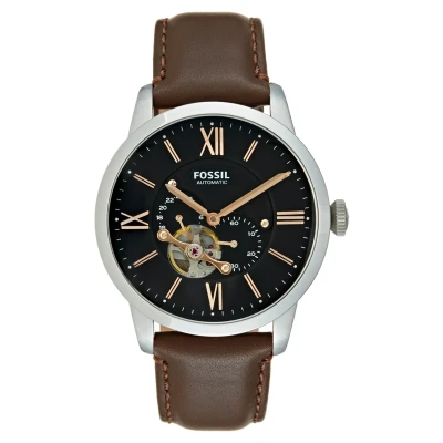 Imagen de Fossil Townsman Reloj, Hombre, Talla: One Size, Dunkelbraun