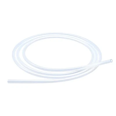 Imagen de Tubo de silicona 2 mm diámetro interior x 4 exterior, 5 metros (16.4 pies), manguera flexible grado alimenticio, tubos aire agua transparente para