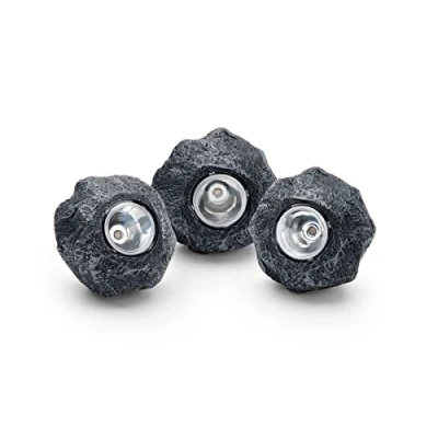 Imagen de Pontec PondoStar LED Rocklight Set 3, Negro