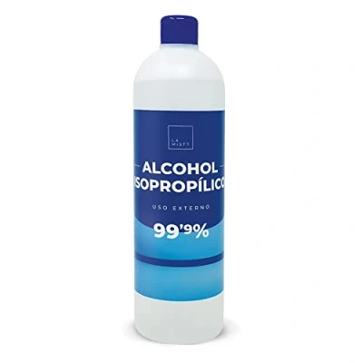 Imagen de Alcohol Isopropílico 99,9% Puro Isopropanol Limpieza de Componentes Electrónicos. Desinfección y Superficies (1 Litro)