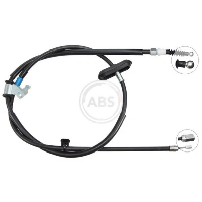 Imagen de A.B.S. K12054 Cable de Freno Mano 1812 Discos OPEL: Astra J Hatchback