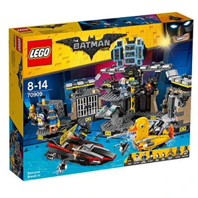 Imagen de Batman Lego Figuras Intrusos en la batcueva, 1 Unida, Modelos/Colores Surtidos, (70909)