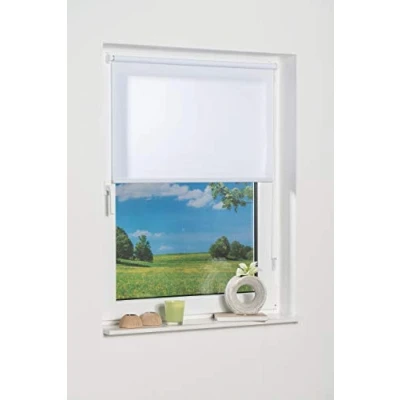 Imagen de K home 541780 1 Klemmfix Estor de Mini, Tela, Blanco, 100 x 150 cm