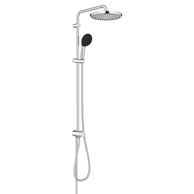 Imagen de GROHE Sistema de ducha Vitalio Start 250. +div 9.5 Flex con desviador para montaje en pared, Cromo