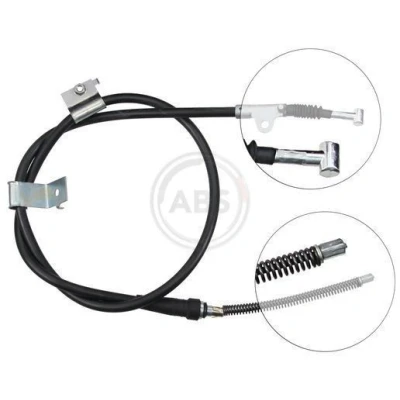 Imagen de A.B.S. K17608 Cable de Freno Mano 1394 Tambor para dirección izquierda/derecha NISSAN: TERRANO 2