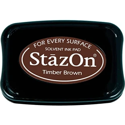 Imagen de Imagine Crafts Stazon Solvent Ink Pad Timber Brown