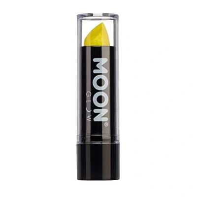 Imagen de Moon Glow Lápiz labial con brillo UV de neón color brillante Brilla bajo los rayos Amarillo