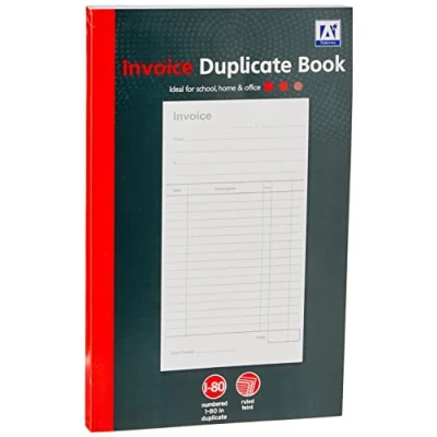 Imagen de Factura Duplicar Libro Gobernado Feint 1 80 Facturas En Duplicado