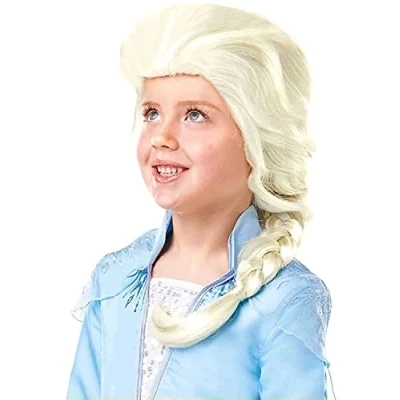 Imagen de Frozen 2 Peluca Elsa, Multicolor, (Rubie&#039;S 300471)