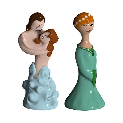 Imagen de ALESSI AMGI42SET2 Estatua Decorativa, Color Multicolor