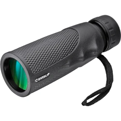 Imagen de BARSKA AA12132 Blackhawk BA Monocular 10 x 40 Impermeable con Bolsa de Transporte y Correa, Unisex, Negro, 10x40