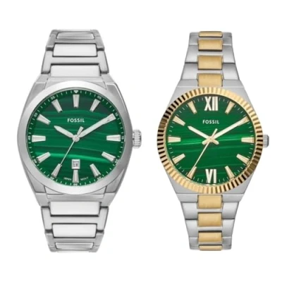 Imagen de Fossil Reloj Analógico para Mujeres de Cuarzo con Correa en Acero Inoxidable ES5334