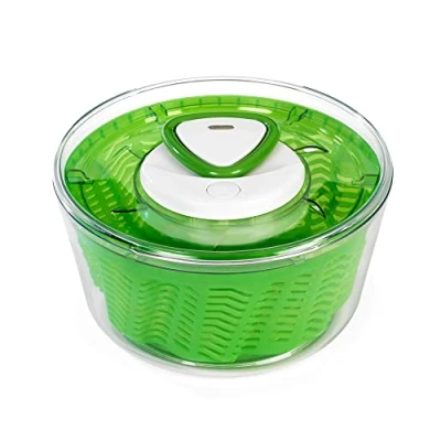 Imagen de Zyliss E940011 Easy Spin 2 Centrifugadora de Lechuga, Pequeño, Plástico, Verde, Escurridor Para Ensaladas y Verduras, Apto Lavavajillas