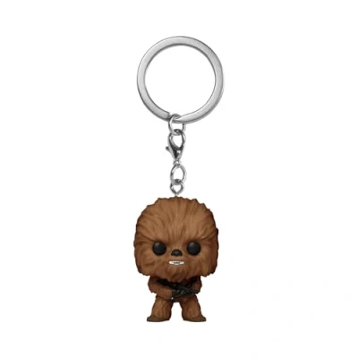 Imagen de Funko Pop! Keychain: Star Wars Chewbacca Minifigura de Vinilo Coleccionable Llavero Original Relleno Calcetines Idea Regalo Mercancia Oficial Movies Fans