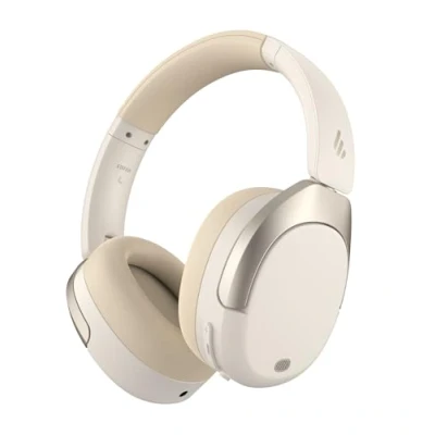 Imagen de Edifier W830NB Auriculares Over Ear Bluetooth V5.4, Cancelación de Ruido Activa Híbrida 45dB, Autonomía 94 Horas, Hi Res Inalámbricos con LDAC, Audio Espacial, Carga Rápida (W830NB, Marfil)