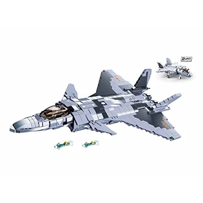 Imagen de Sluban Model Bricks J 20 Mighty Dragon Fighter 926pcs, M38 B0931, Multicolor