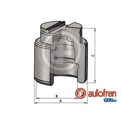 Imagen de AUTOFREN SEINSA D025741 Émbolo, pinza del freno 38 Eje trasero BENDIX