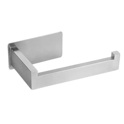 Imagen de BillyBath Portarrollos Papel Higienico, Acero Inoxidable Baño Adhesivo Sin Taladro Portarollos Higiénico para Baño, Cocina (Plata)