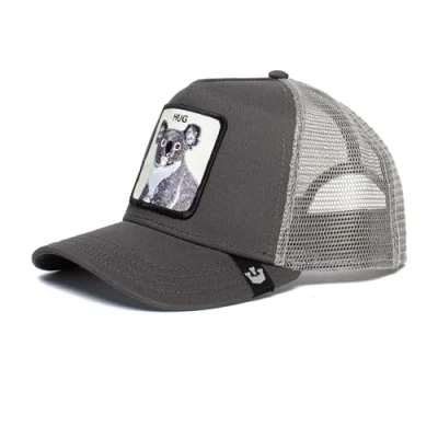 Imagen de Goorin Brothers Gorra de visera con el texto “Free Hug, gris, talla única