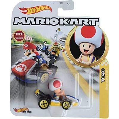 Imagen de DieCast GJH63 Modelo de Kart seta Super Mario Die Cast Multicolor 1/64 5 cm
