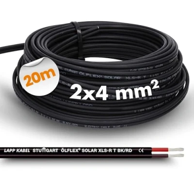 Imagen de cable Solar XLS R T, twin 2,5 mm², 4 6 unión 10 m, 20 m