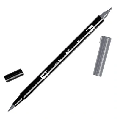 Imagen de Rotulador Abt Dual Brush N55 Cool Gray 7 Tombow