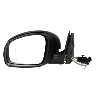 Imagen de Espejo retrovisor Alkar 6125559 izquierda imprimado eléctrico calefactable, Caja grande de espejo, asférico para vehíc. con volante a la