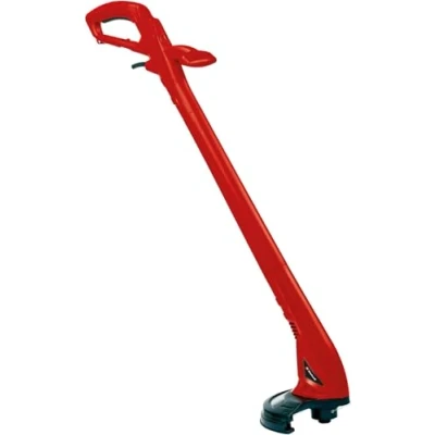 Imagen de Einhell Cortadora de césped eléctrica GC ET 2522 (250 W, ancho corte 22 cm, longitud del hilo 60 revoluciones carrete 12000 min 1), Color Negro, Rojo