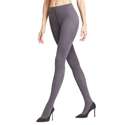 Imagen de Falke Pure Matt 50 Den W Ti Semiopaco Unicolor 1 Pieza, Medias Mujer, Gris (Platinum 3903), S M