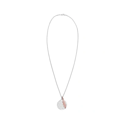 Imagen de Elli Feather Collar silvercoloured, Mujer, Talla: 45, Silver coloured