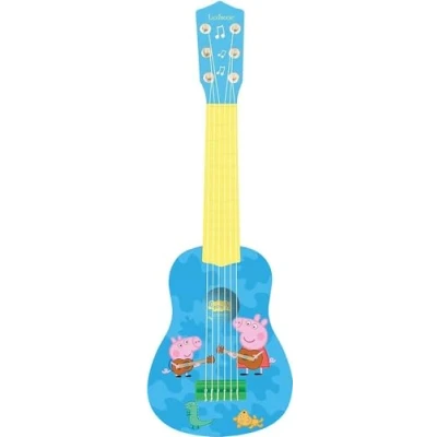 Imagen de Peppa Pig K200PP Mi Primera Guitarra, 6 Cuerdas, Instrumento Juguete