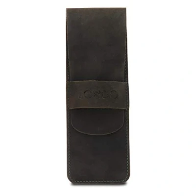 Imagen de Londo Estuche de Piel Genuina para Lápices y Bolígrafos con Cierre Solapa, Unisex