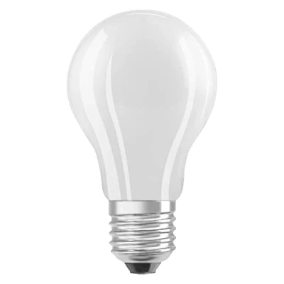 Imagen de OSRAM LED Superstar Classic A, casquillo: E27, regulable, blanco cálido, 2700 K, 5 W, reemplazo para bombilla incandescente de 40 esmerilado, paquete 6