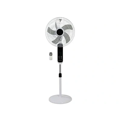 Imagen de BEPER VE.112 Ventilador Pie Silencioso con Mando a Distancia, Temporizador y Display Táctil