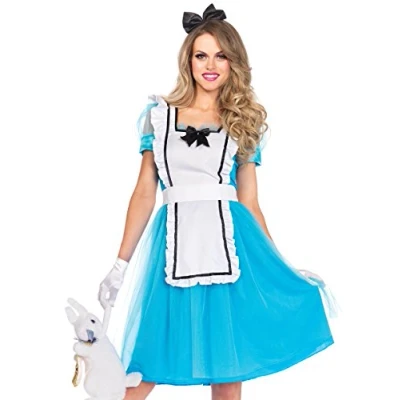 Imagen de Leg Avenue Alicia Mujer, Color azul, blanco, Large (EUR 42 44) (8537403059)