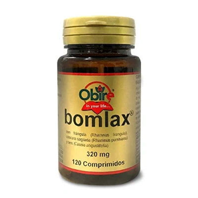 Imagen de Obire Bomlax 120 Comprimidos Bote para 2 Meses Con Frangula, Hinojo y Sen Favorece Correcto Tránsito Intestinal Ayuda a ir Mejor al Baño