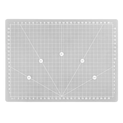 Imagen de PURElite CFPL26 Alfombrilla de Corte Transparente, 30L x 22W cm