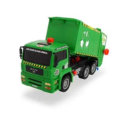 Imagen de Dickie Camión de Basura, Color Verde (3805000)