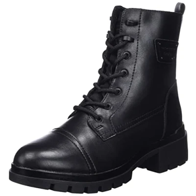 Imagen de TOM TAILOR 4294204, Bota a la Altura de Pantorrilla Mujer, Negro, 39 EU